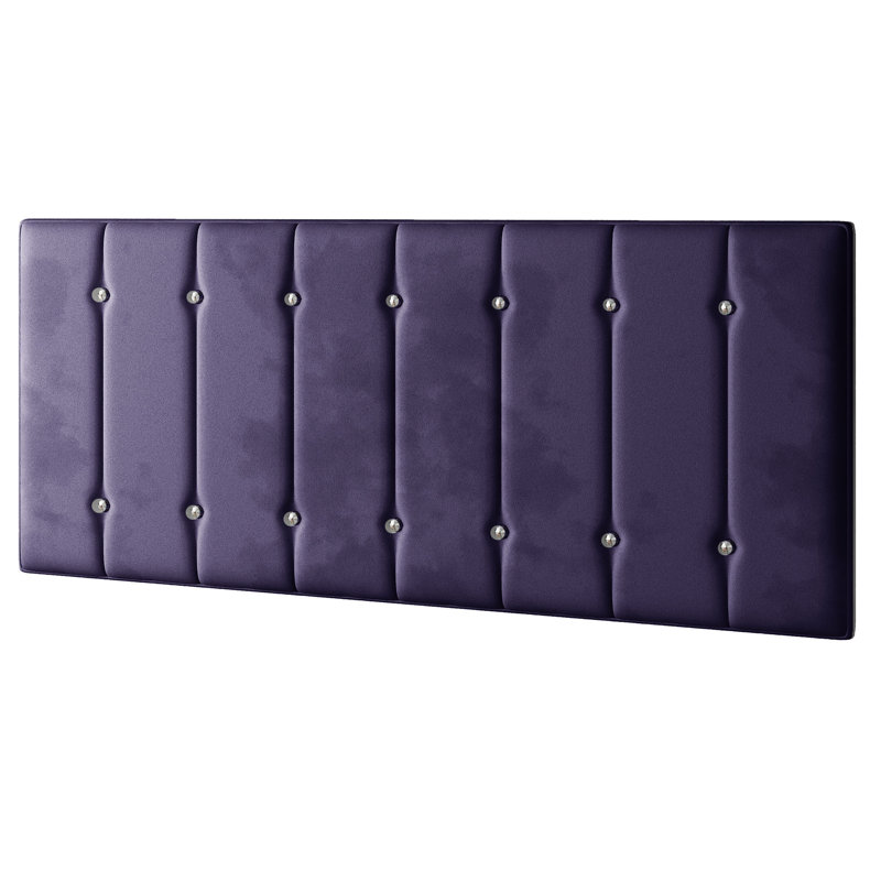 Chiesa Upholstered Headboard, Black, Single (3')
