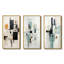 «Yellow Suprematism Geometric Symphony», 3 pièces sur toile-989025325-989025318