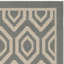 Doerr Hooked Grey/Beige Indoor/Outdoor Rug-12476183