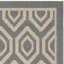 Doerr Hooked Grey/Beige Indoor/Outdoor Rug-12476184