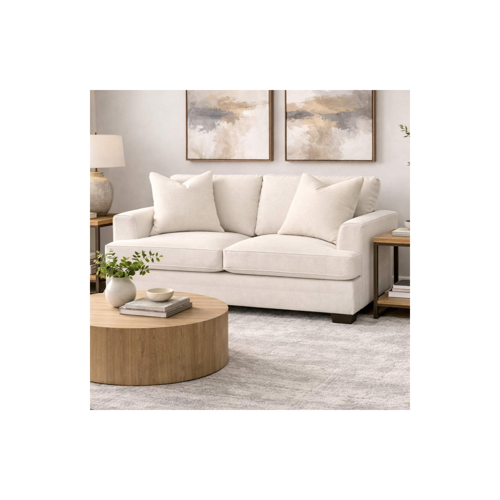 Edan Upholstered Sofa, Cruise Adrift