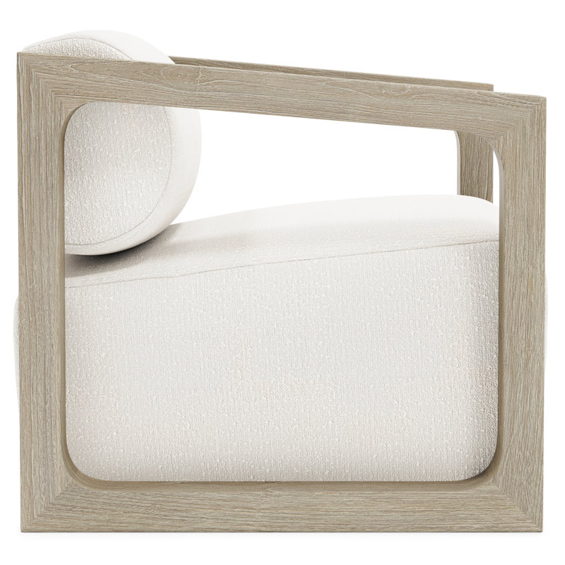 Bernhardt Leilani Outdoor Swivel Chair, Sea Oat