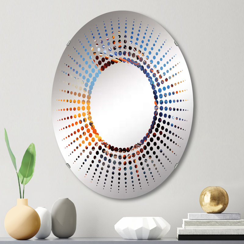 Miroir décoratif Expressionist Frog Spirit II - Starburst-MIR112862-Ovale, L 20 po x H 30 po