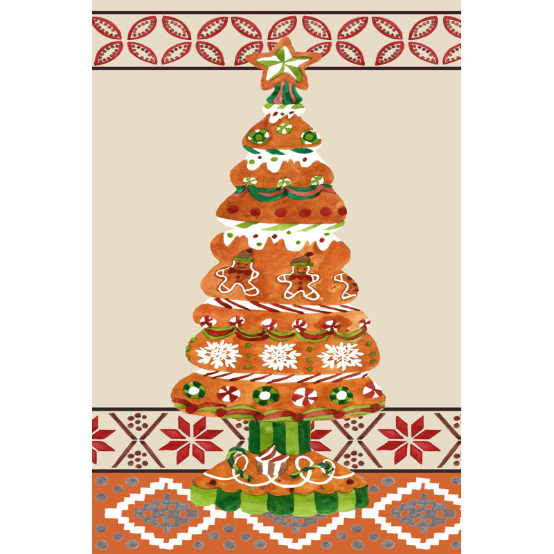 Gingerbread Wonderland I by Melissa Wang - Wrapped Canvas Print, 122 cm H x 81 cm W
