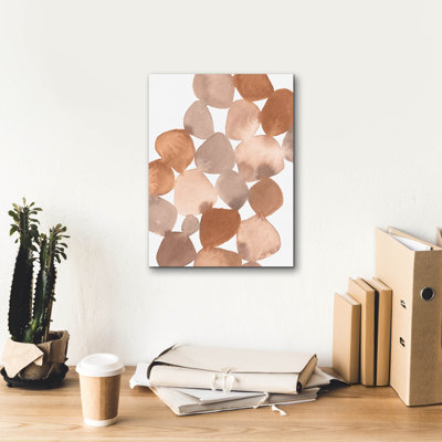 «Boho Beautiful 1 Brown» par Moira Hershey, art mural sur toile