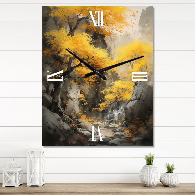 Horloge murale Jassi, H 32 po x l 16 po x P 1 po