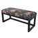 Velvet Upholstered Bench
