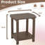 Table de bout Adirondack Square-1294353044