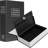 DICTIONARY BOOK LOCK BOX WITH KEY BLACK