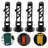 4Pcs Outdoor Trash Can Latches Wheeled Trash Can Latches Lid Garbage Bin Locking Pin