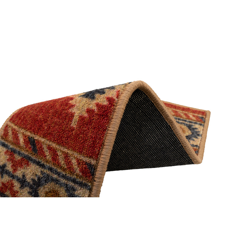 Tapis d'escalier en coton Veyo, Rectangle 8" x 26"