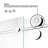Julien 48 in. W x 76 in. H Single Added Frameless Shower Door with Clear Glass-1514647530