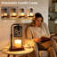 Lampe chauffe-bougie avec minuterie et gradateur colibri pour bougies en pot