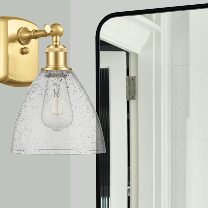 Shauna Armed Sconce, LED, Satin Gold