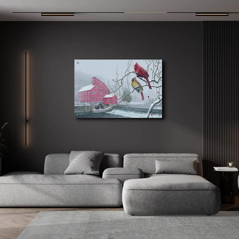 'rk Mueller Wildlife Art, 24" H x 36" W x 0.2" D