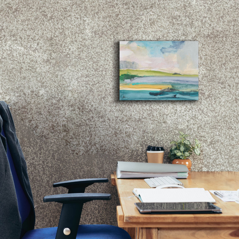 «Amid The Jewels» par Jan Weiss, art mural sur toile, H 12 po x l 16 po x P 0,75 po