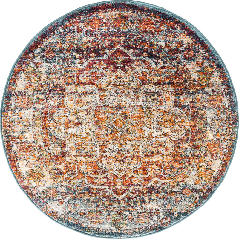 Alresford Oriental Indoor Rug, Round 3'3"