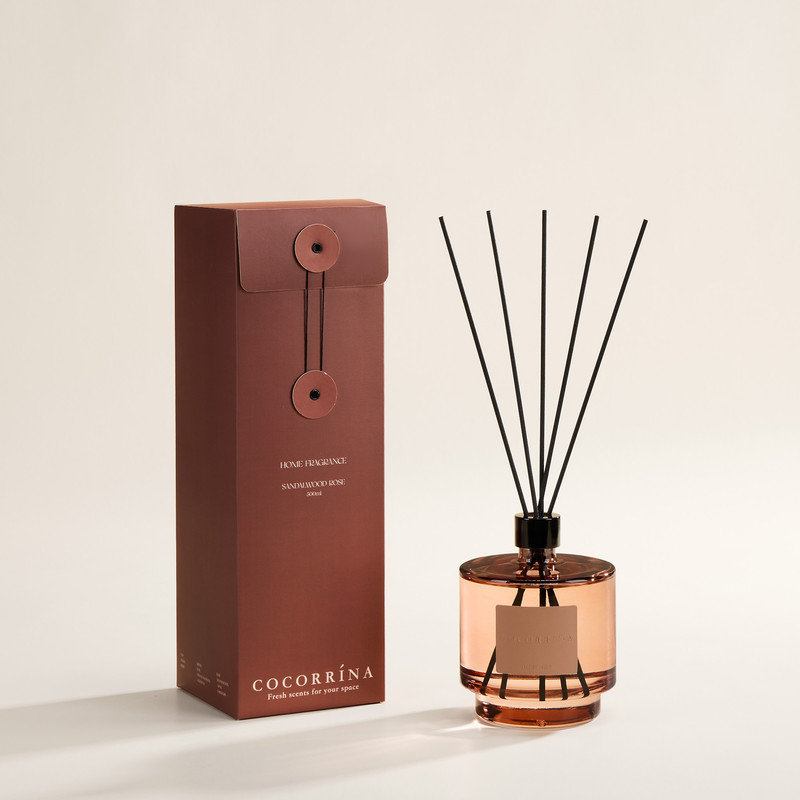 Diffuseur roseau en bois de santal, Bois de santal rose
