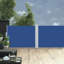 Dakota Fields 1000cm W x 0.285cm D Fabric Cover Motorised Retractable Side Awning-376372697-321075024