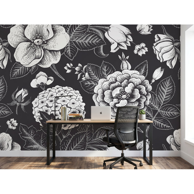 Panneau mural pelez et collez, l 125 po x H 125 po, L 125 po x H 125 po, Papier pré-collé