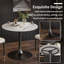 Cleofus Round Metal Base Dining Table-2074318863-2073071904-2066672971