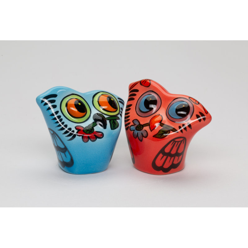 Funky Owl Salt And Pepper
