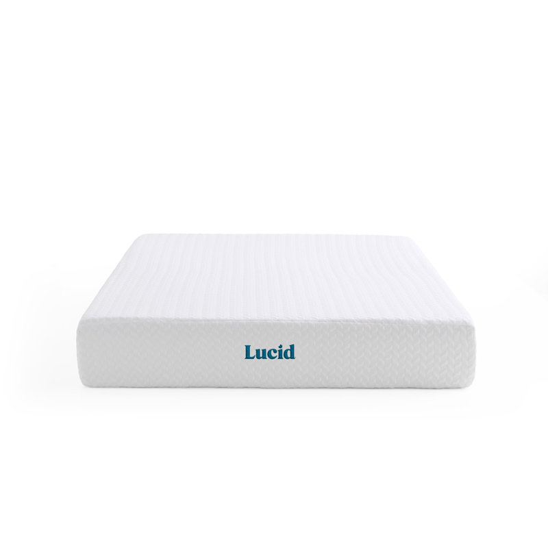 Lucid SureCool™ Medium Cooling Gel Infused 10" Memory Foam Mattresses, Full, Full / Double, 10"