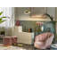 Karrara 188cm Gold Reading Floor Lamp Set