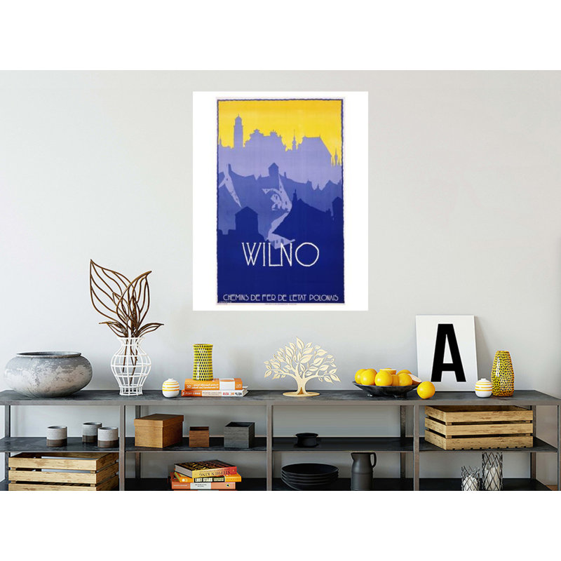 «Wilno» par Stefan Norblin, impression giclée, H 40 po x l 32 po