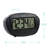 Digital Atomic Tabletop Clock with Alarm in Black