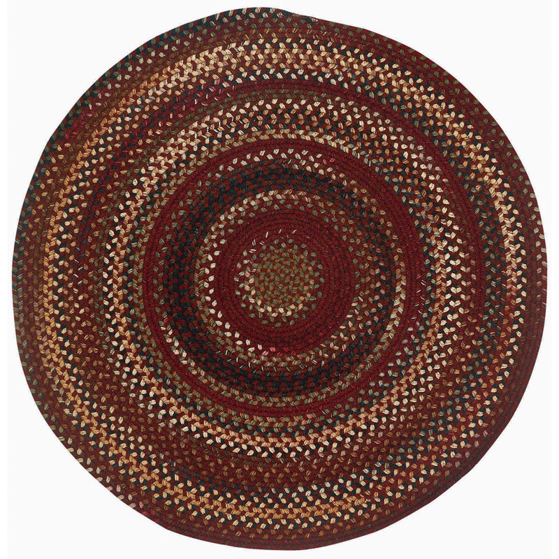 Fort Lupton Wool Indoor Rug, Round 8'6"