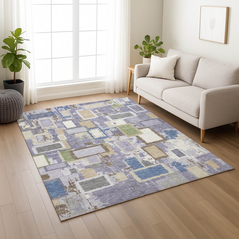 Tapis intérieur / extérieur lavable à la machine Boruta ACN2246, Rectangle 10 pi x 14 pi