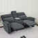 Endrik 78.3" Width Wall Hugger Power Reclining Loveseat with Console, for Small Spaces Living Room and RV