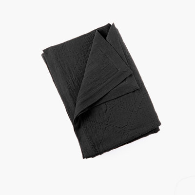 KYLER LINEN QUILT, ASPHALT, TWIN