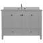 Meuble-lavabo simple 49 po avec comptoir en quartz-1221655643