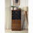 Walnut Wine Cabinet with 3 Drawer