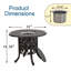 Table d'appoint ronde 24 po Desilets