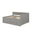 Lit de jour double avec tiroirs et tablettes-10728918-10728875