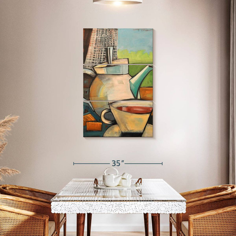 Yarlin Perfect Tea Time, 45" H x 28" W