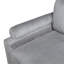Ensemble modulaire 6 pièces 6 pièces Modular Velours côtelé gris 3X Fauteuils