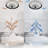20" Modern Low Profile Ceiling Fan with Dimmable LED Lights, 6-speed, Remote and App Control for Bedroom