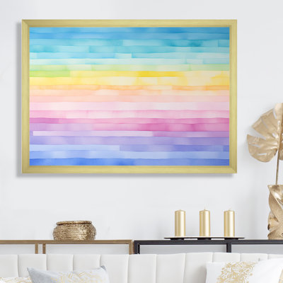 Harmonie arc-en-ciel minimalisme harmonie