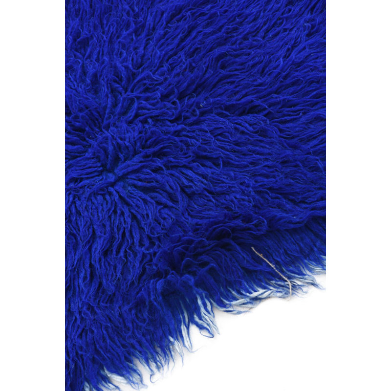 Tapis de couloir bleu Noack