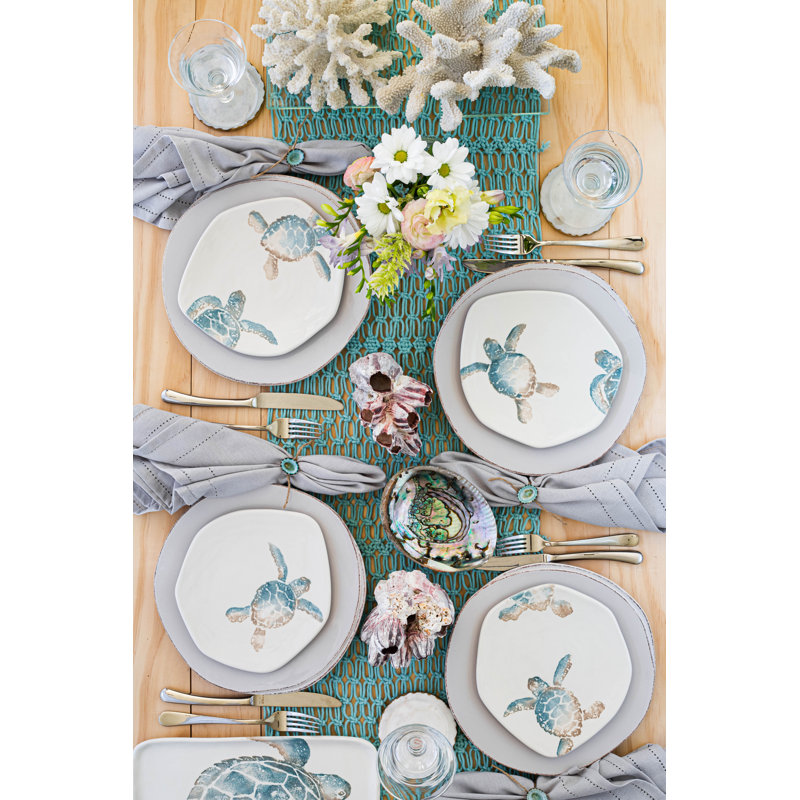 Tartaruga Handmade Earthenware Salad/Dessert Plate