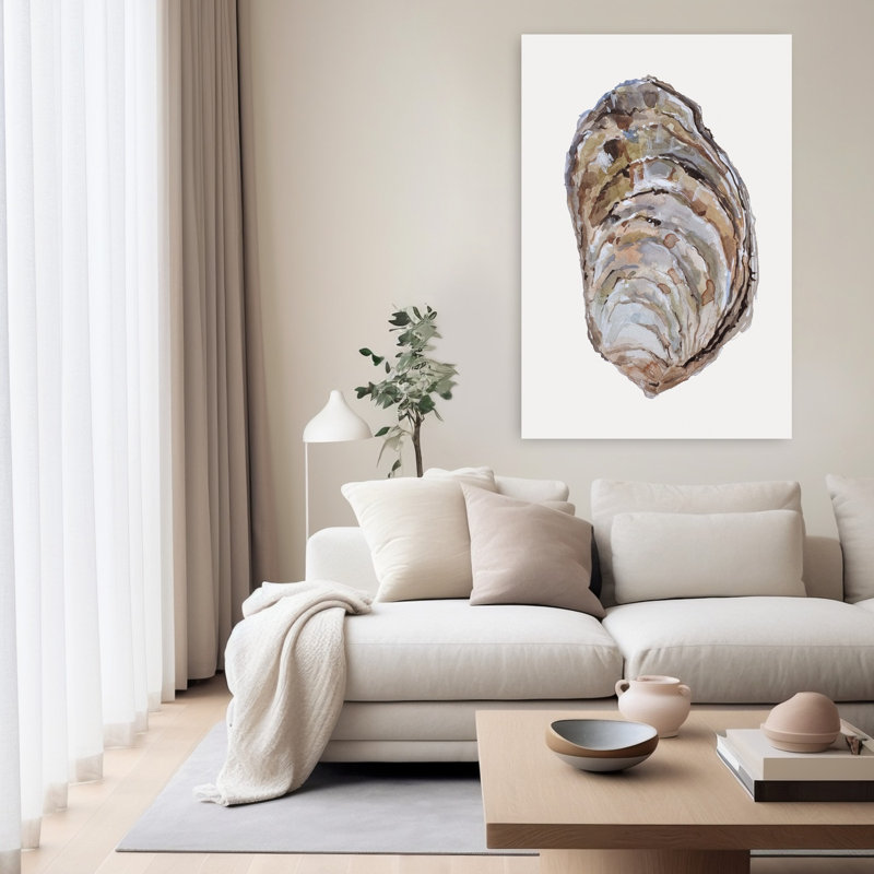 Art mural Oyster Elegance, H 60 po x l 40 po