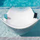 Panama Jack Set Of 2 Wave In-pool Chaise Lounger With End Table