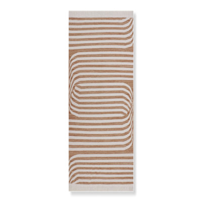 Striped Area Rug in Natural