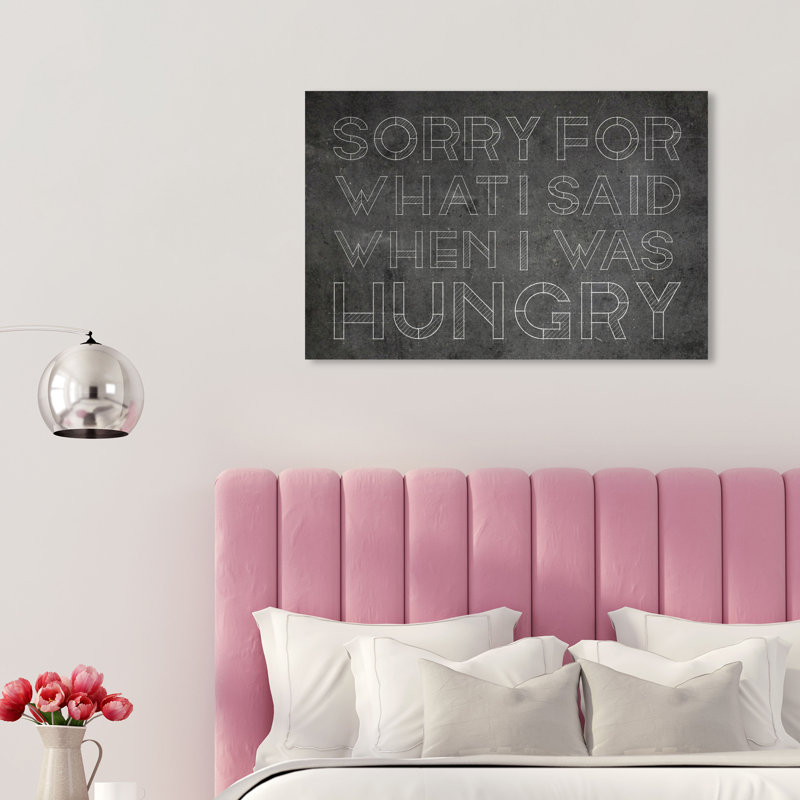 «Quotes and Sayings», reproduction d'art sur toile tendue, H 20 po x l 30 po x P 0,8 po