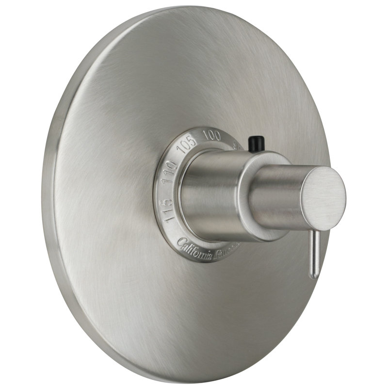 Avalon Styletherm 0.75" Thermostatic Trim Only, Satin Nickel