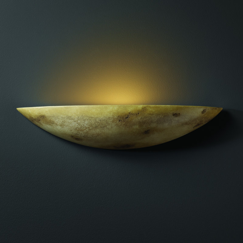 Maart 1 - demi-lune légère, Travertin Greco